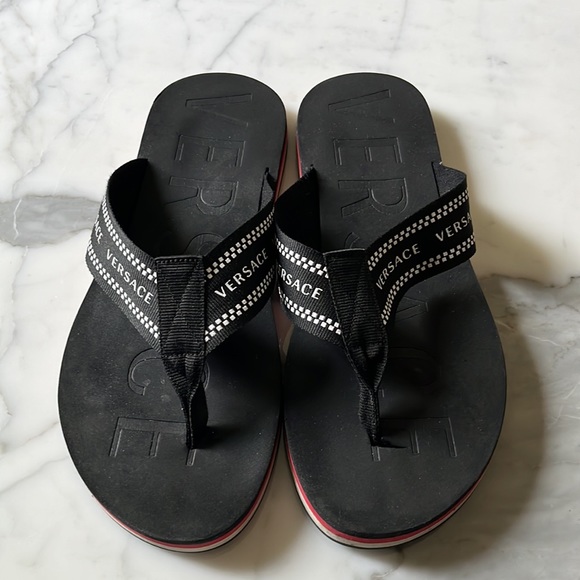 Mens Authentic Versace Sandals - Picture 2 of 6